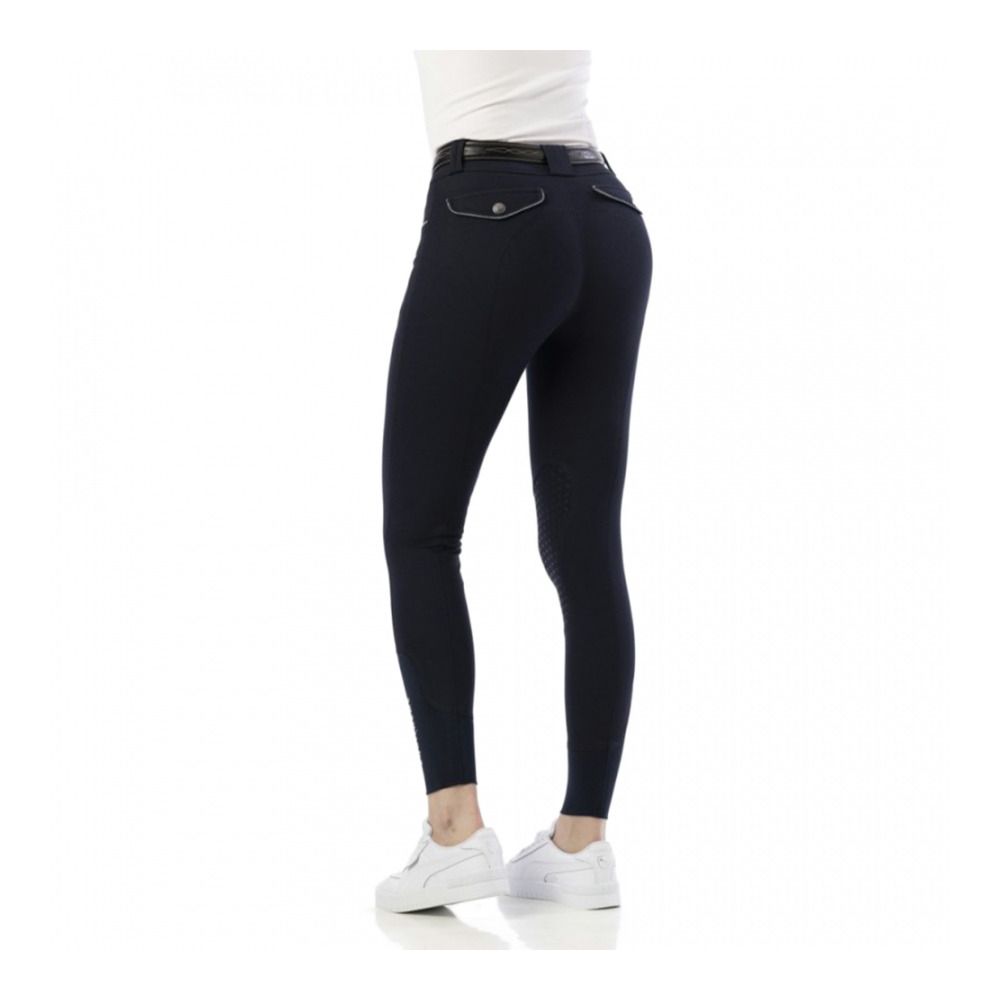 Equitheme BELINDA - Pantalon siliconé Femme marine