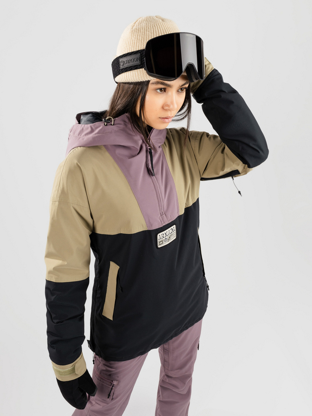Armada Madaket Anorak black/sage/moonsca