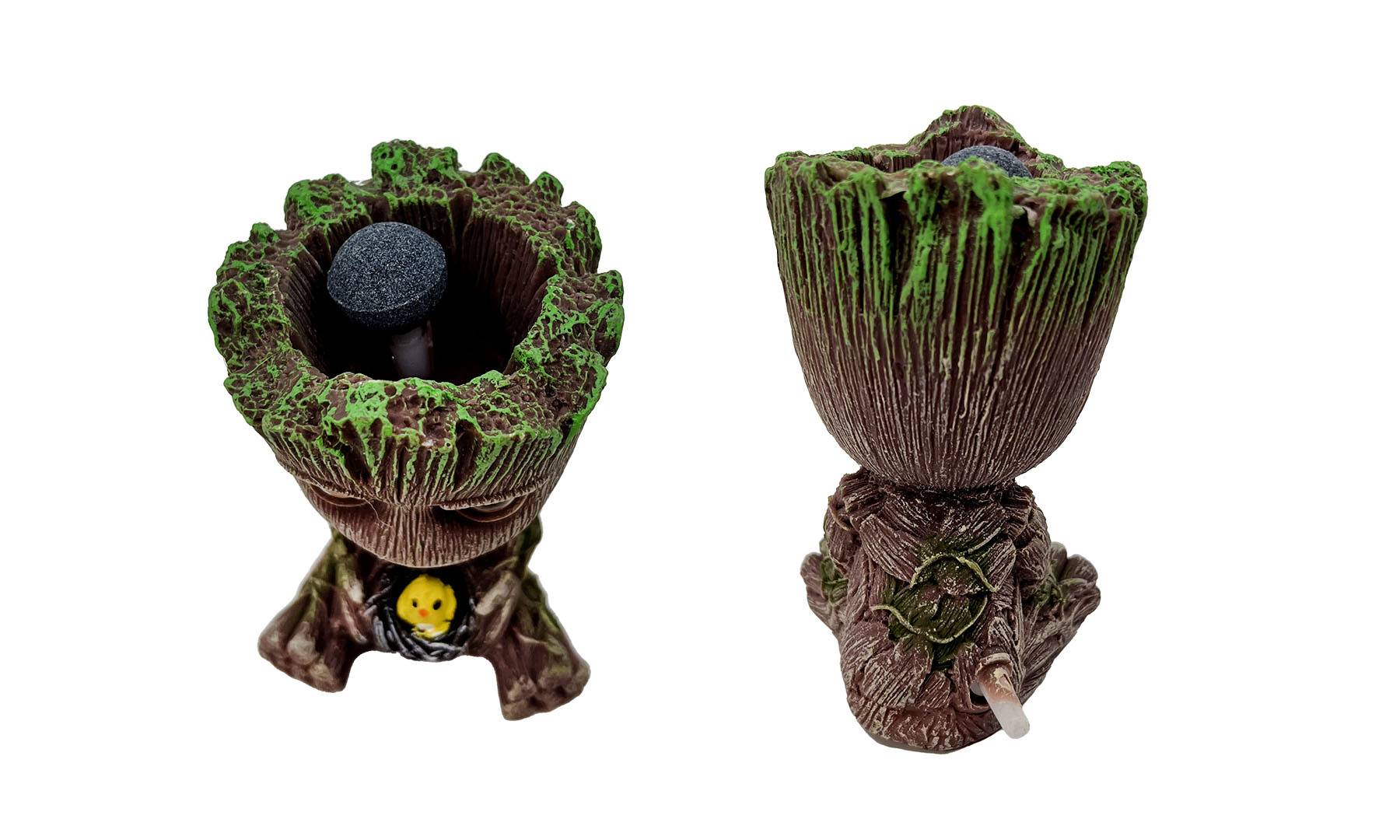 AquastoreXL Baby boom monster Ornament Met Luchtsteen
