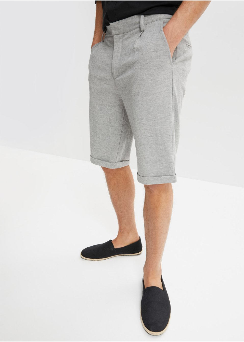 Bermuda chino à pinces