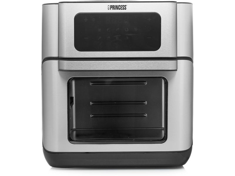 Princess Heissluftofen mit Frittierfunktion 10 l, Schwarz Heissluftfritteuse