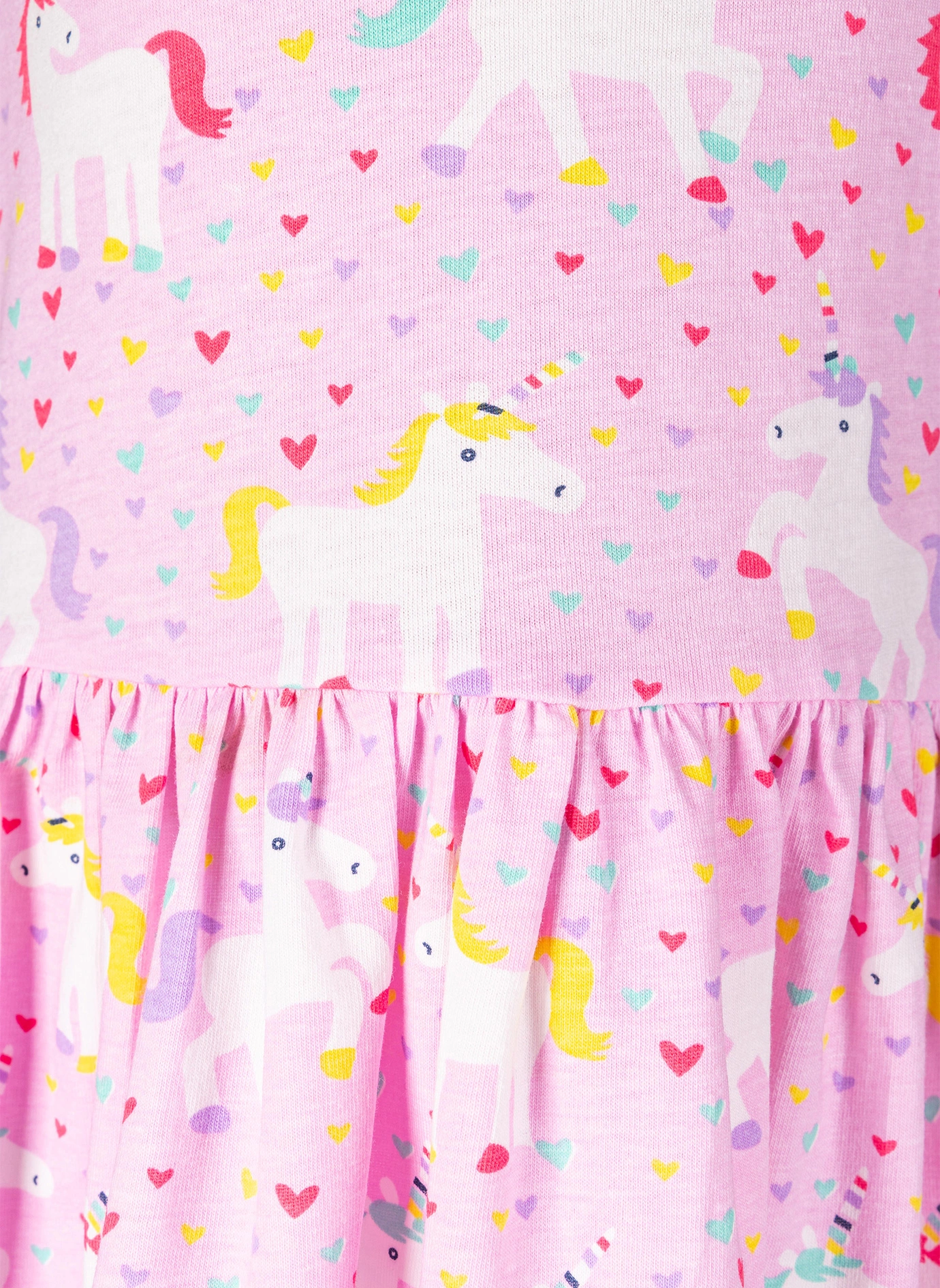 Kleid UNICORN PARTY in baby rosa