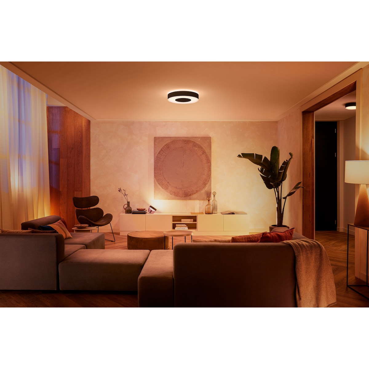 Philips Hue Infuse L taklampe (sort)