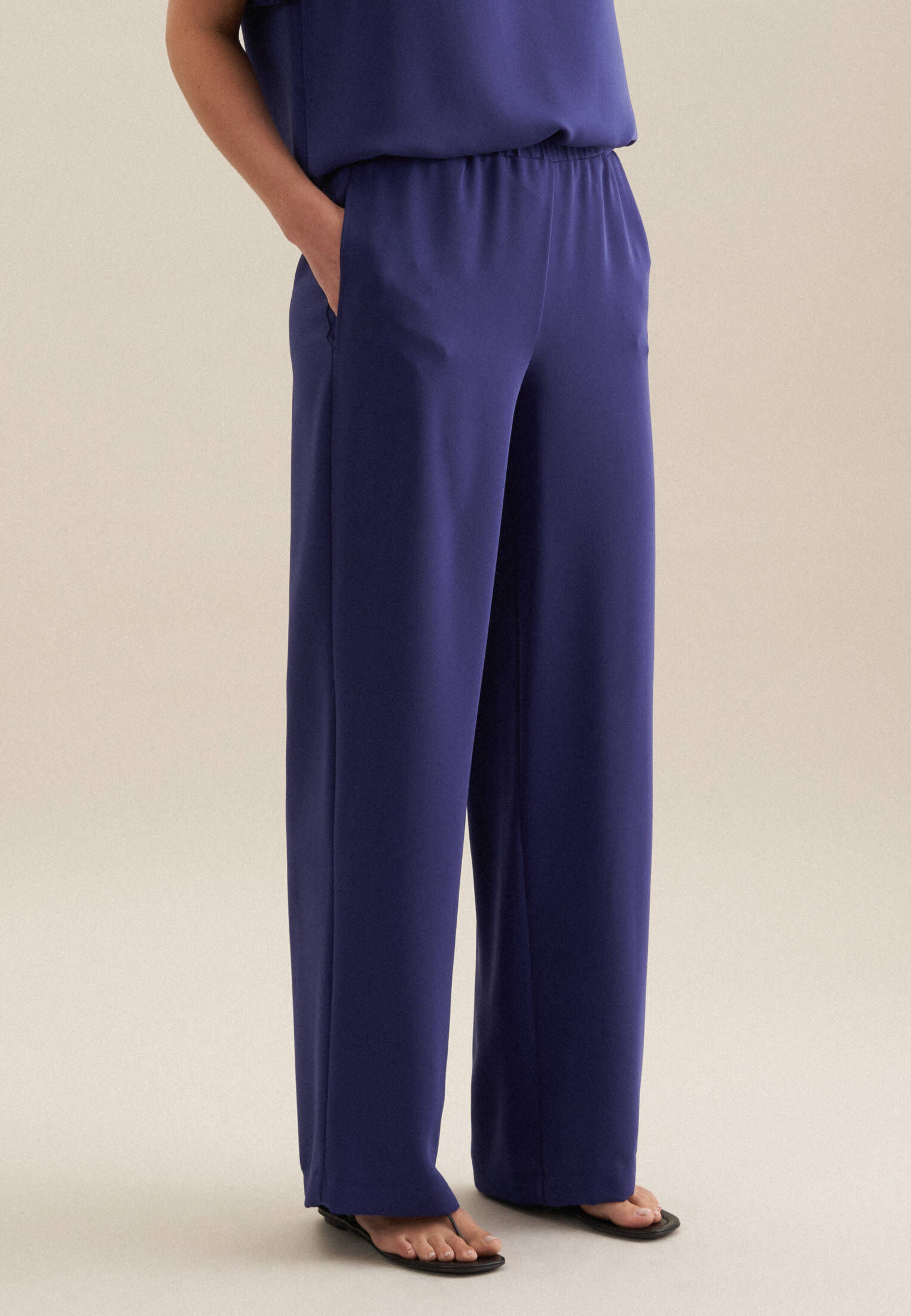 Seidensticker| Damen Hose Schwarze Rose