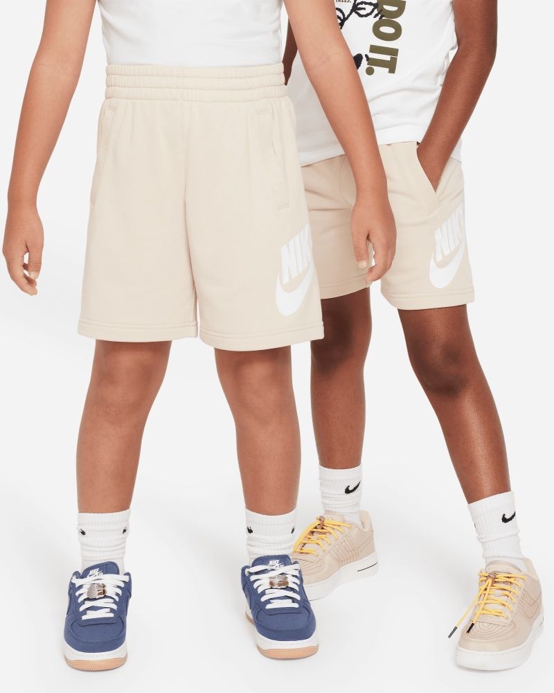 Short Nike Sportswear Club Fleece Beige pour enfant