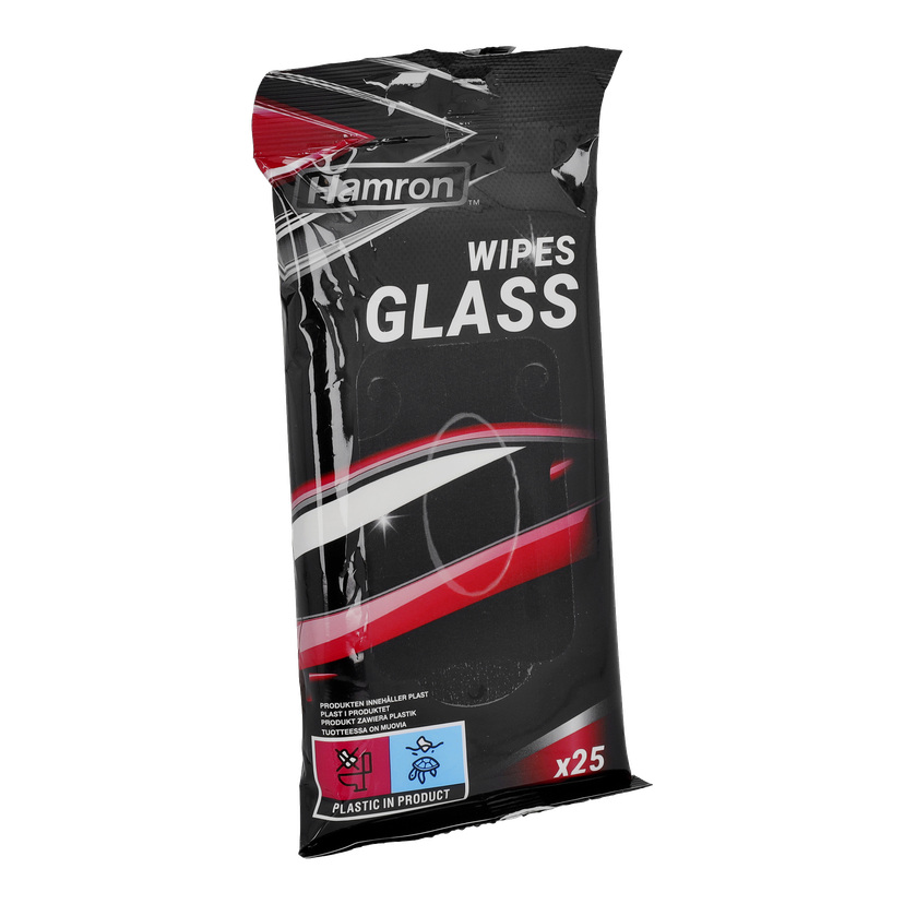 Rengjøringskluter for glass 25-pk