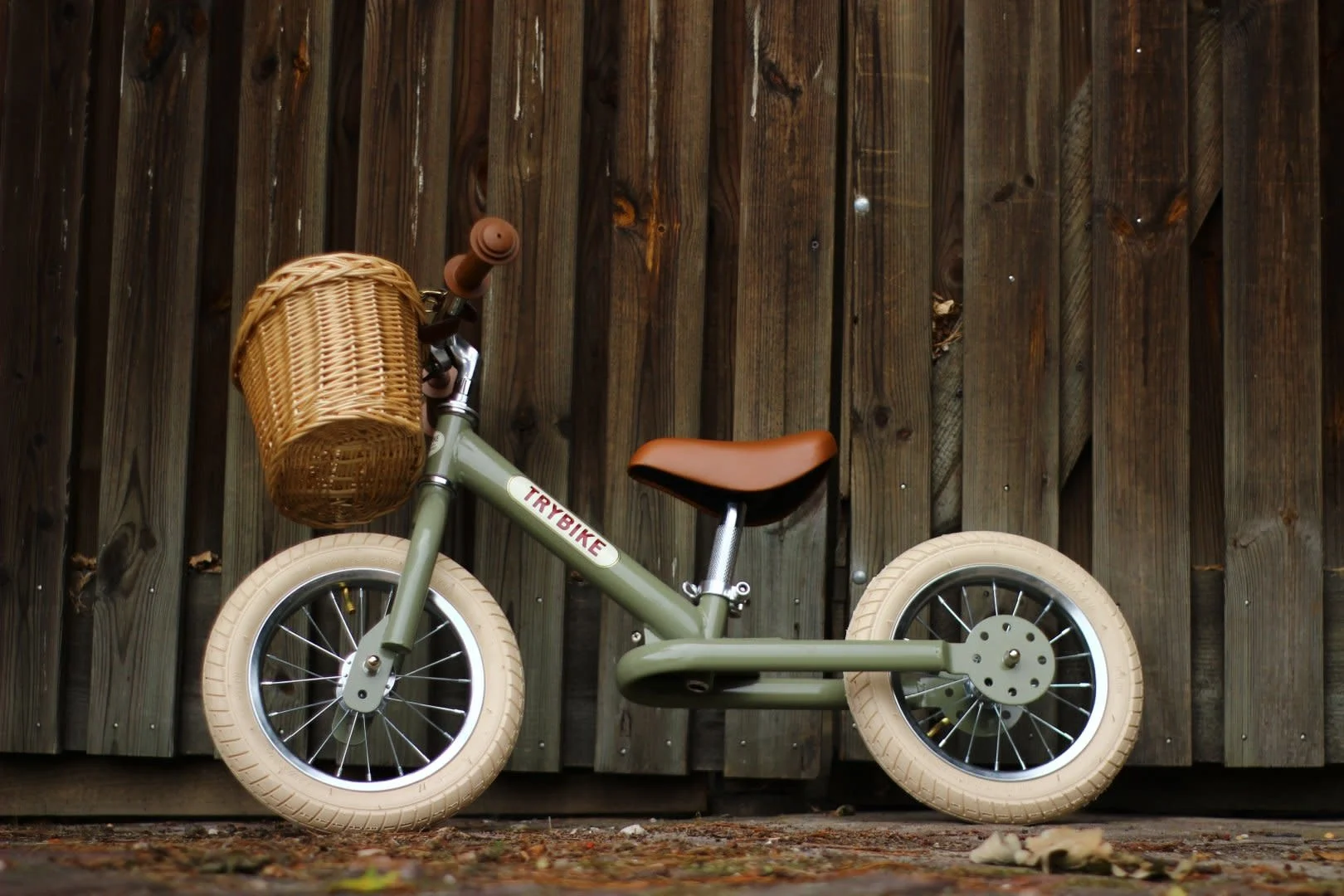 Trybike Trybike Steel Tweewieler - Vintage Green
