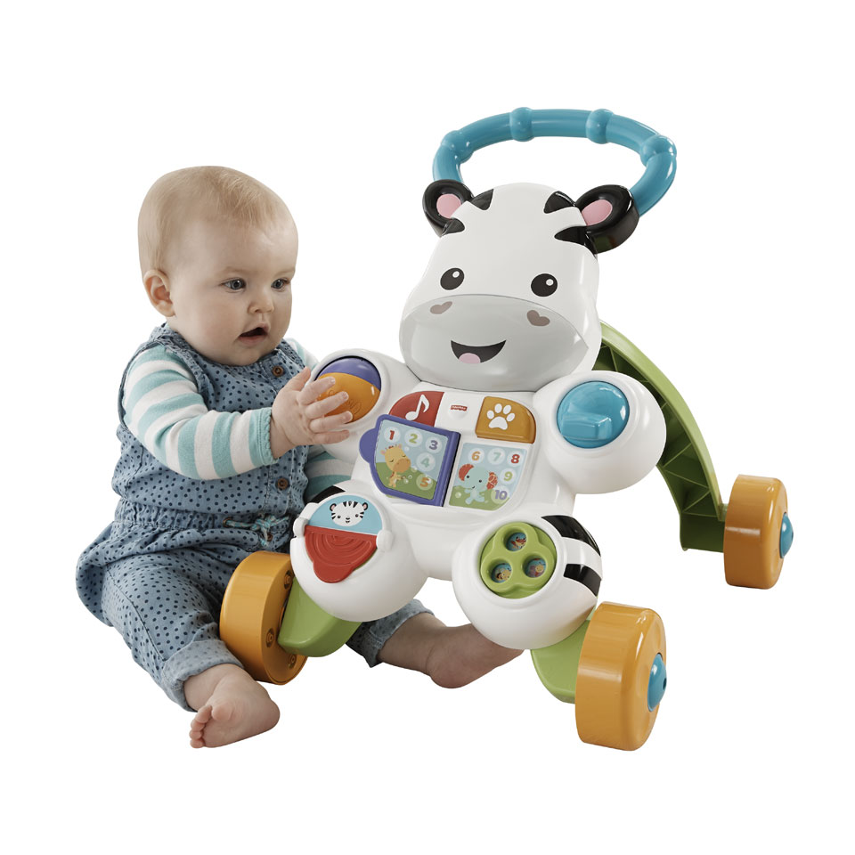 Fisher-Price Loop met mij looptrainer - zebra