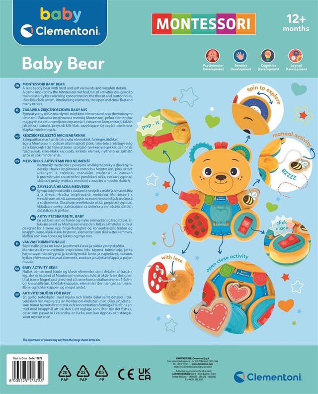 Clementoni Montessori Baby Bjørn