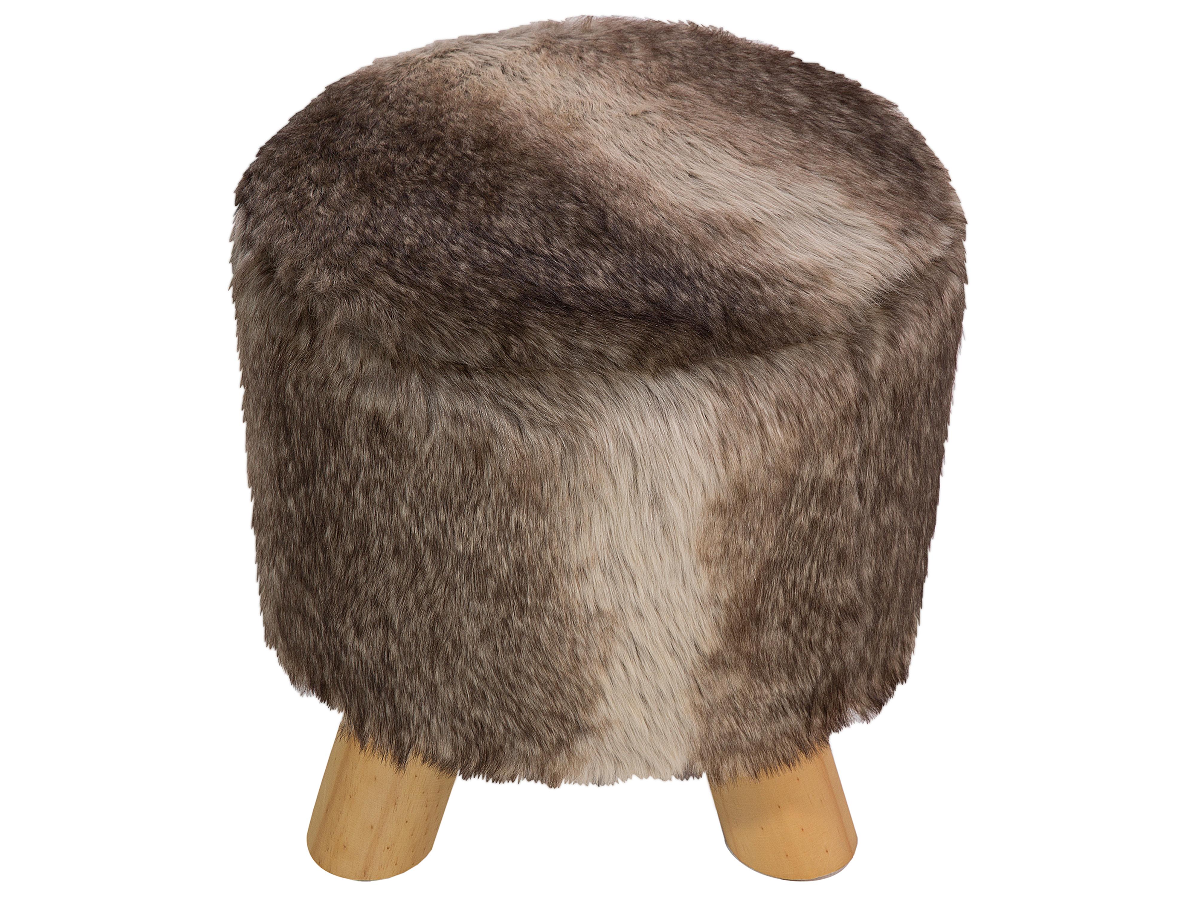 Hocker TOPEKA Nepbont Bruin