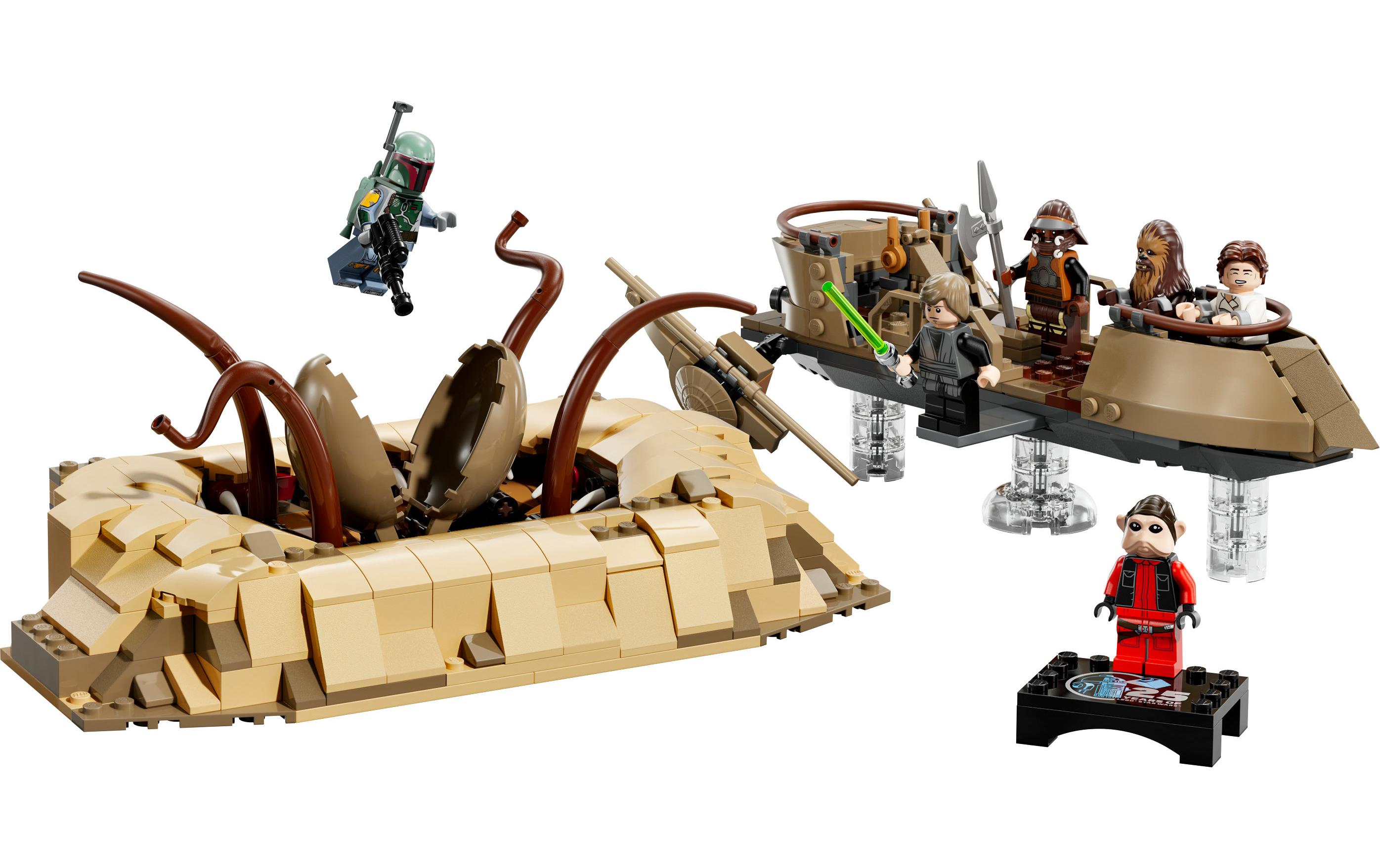 Star Wars Wüsten-Skiff und Sarlacc-Grube 75396Bauspielzeug für Kinder