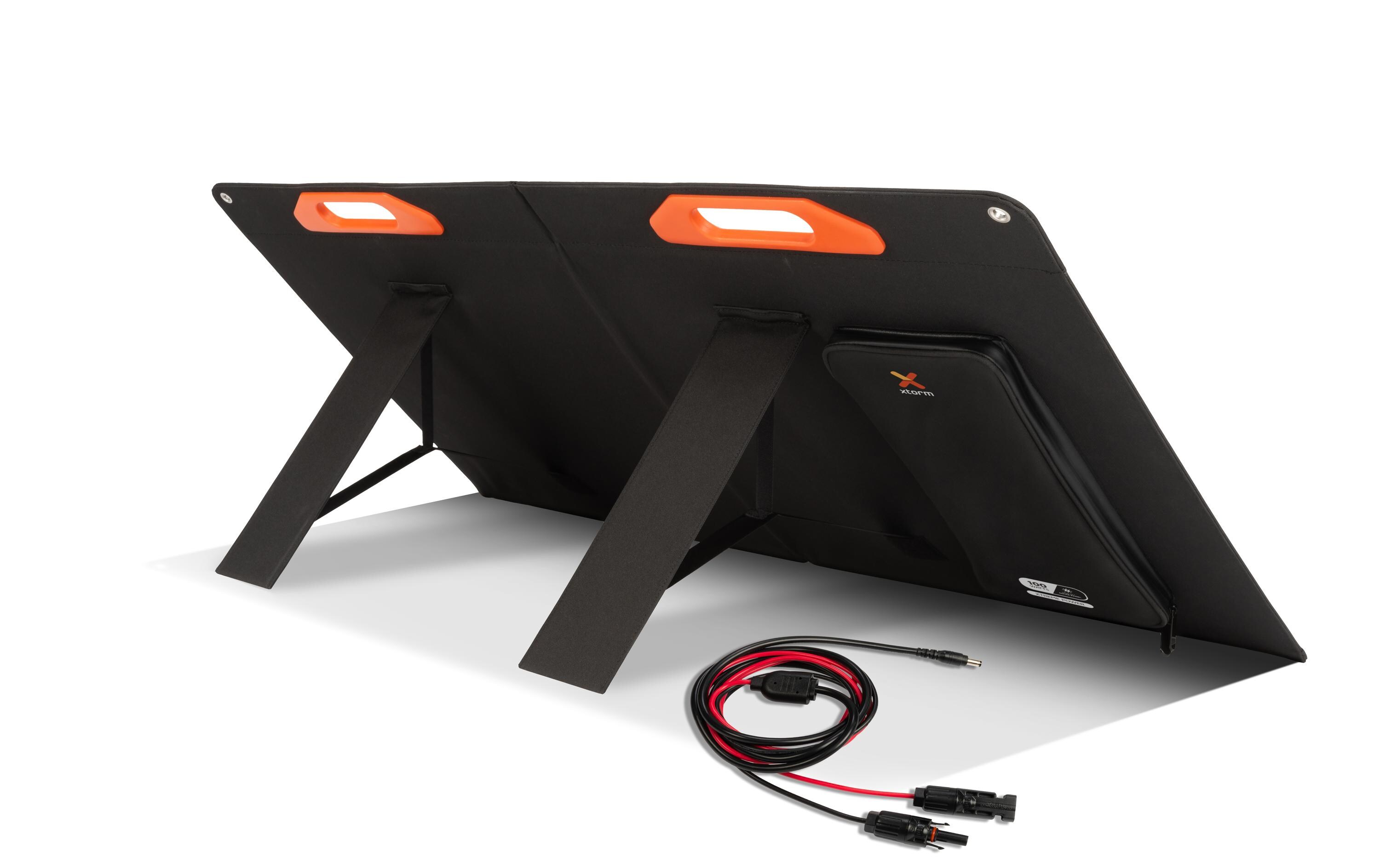 Solarpanel XPS100 100 W<br>Faltbares 100-W-Solarmodul mit zwei USB-Ladeanschlüssen