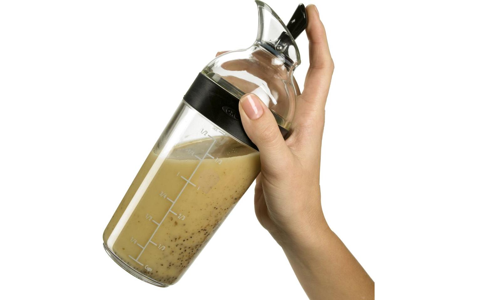 Saucen Shaker 350 ml, SchwarzSalatshaker