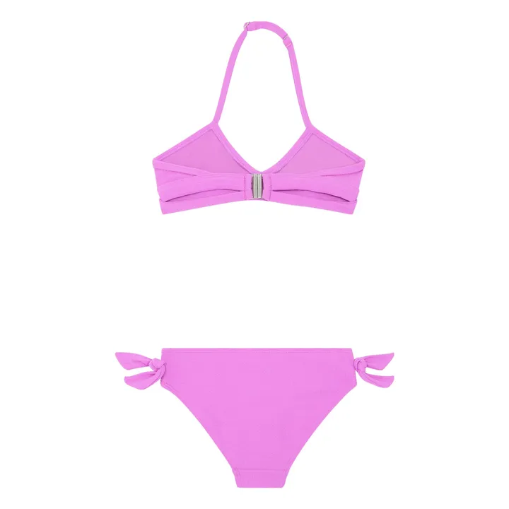 Beachlife Maillot 2 Pièces Croisé Texturé | Violet