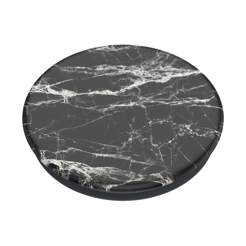 PopGrip Basic Finger Griff Halterung für Smartphones / Tablets (804995) - Black Modern Marble
