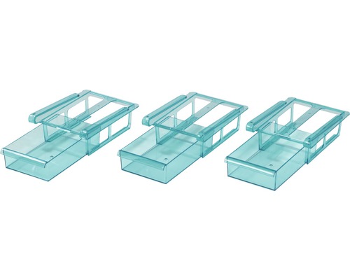 Gourmet Maxx klemlade voor koelkast, set van 3
