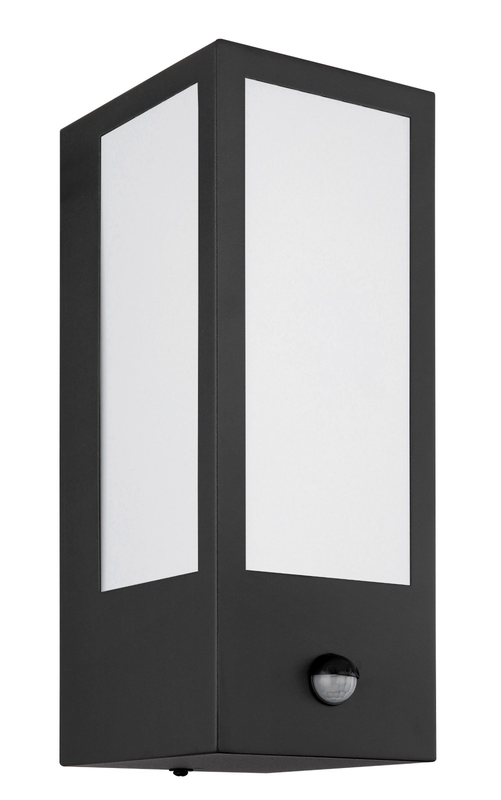 Außenwandleuchte - schwarz matt - Bewegungssensor - 32 cm