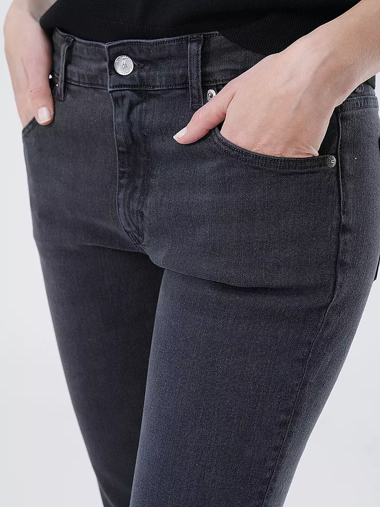 MUD JEANS Jeans Slim Fit SKYLER schwarz