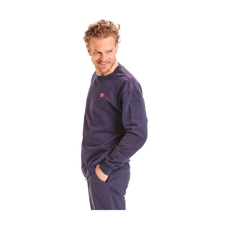 KnowledgeCotton Apparel Reborn Elm Printed Sweater Men