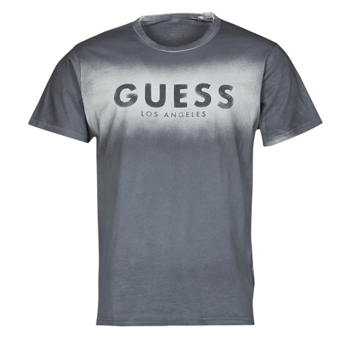 Guess - FRANTIC CN SS TEE - Bleu