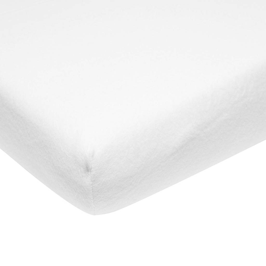 katoenen molton hoeslaken 90x200 cm