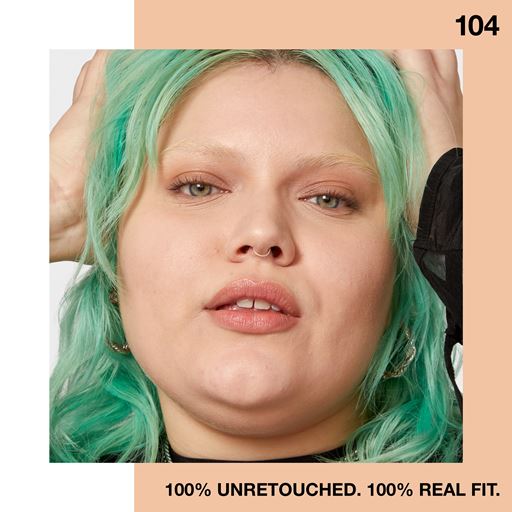 Maybelline Fit Me Matte   Poreless Foundation, 104 Soft Ivory