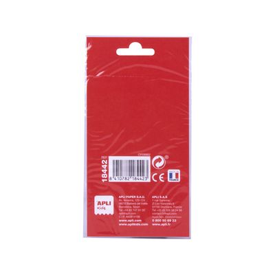 Apli Motos - 9 Étiquettes scolaires - 36 x 81 mm