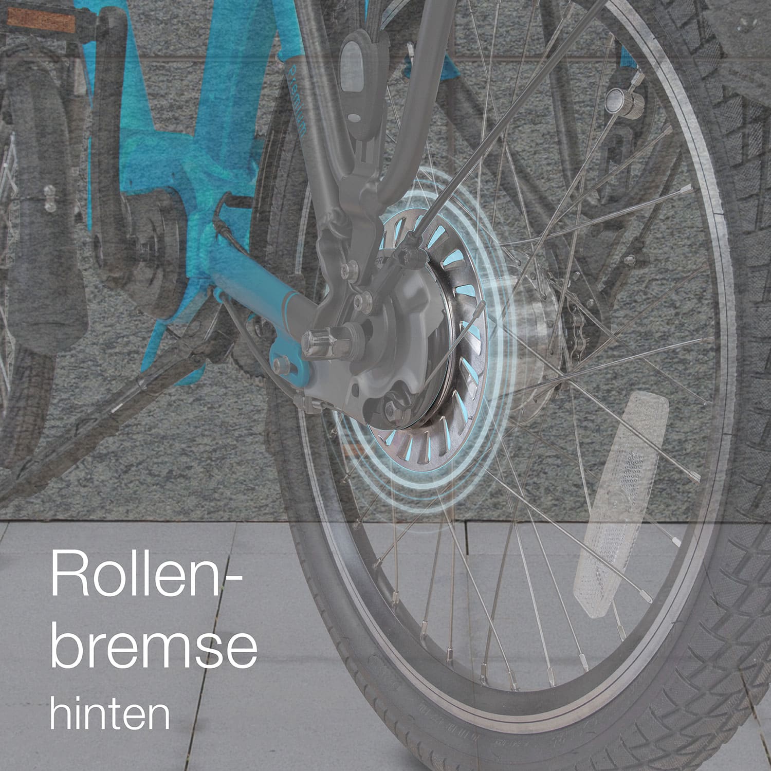 aktivelo Alu-Elektro-Faltrad »Komfort«, 20 Zoll Komfort