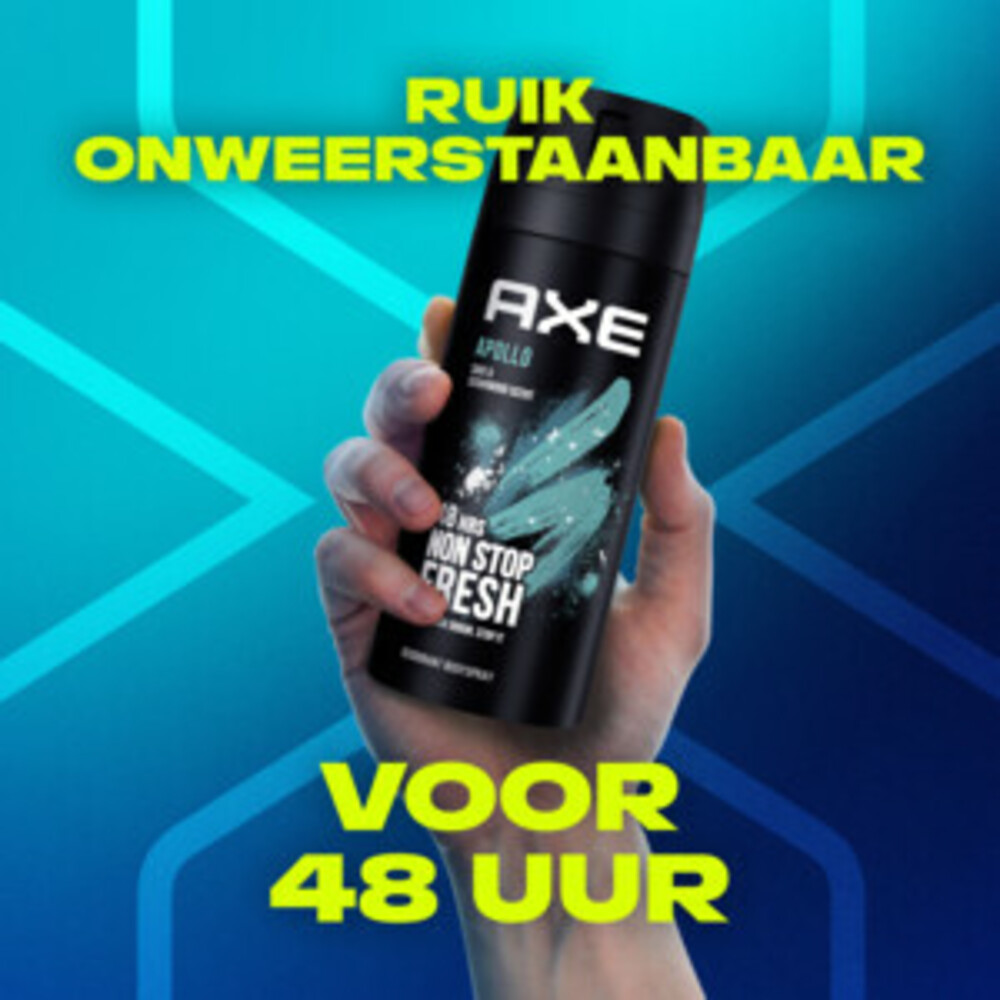 6x Axe Deodorant Bodyspray Apollo150 ml
