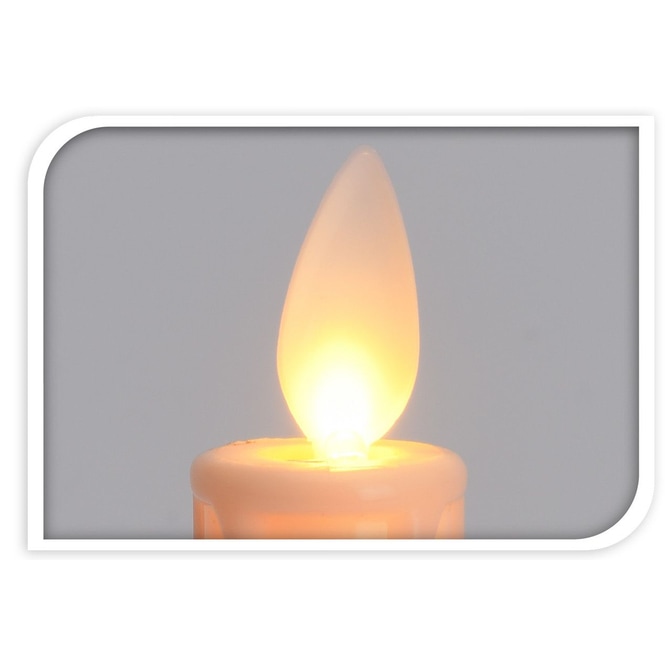 LED-Kerzen - warmweiß - 20 Stück