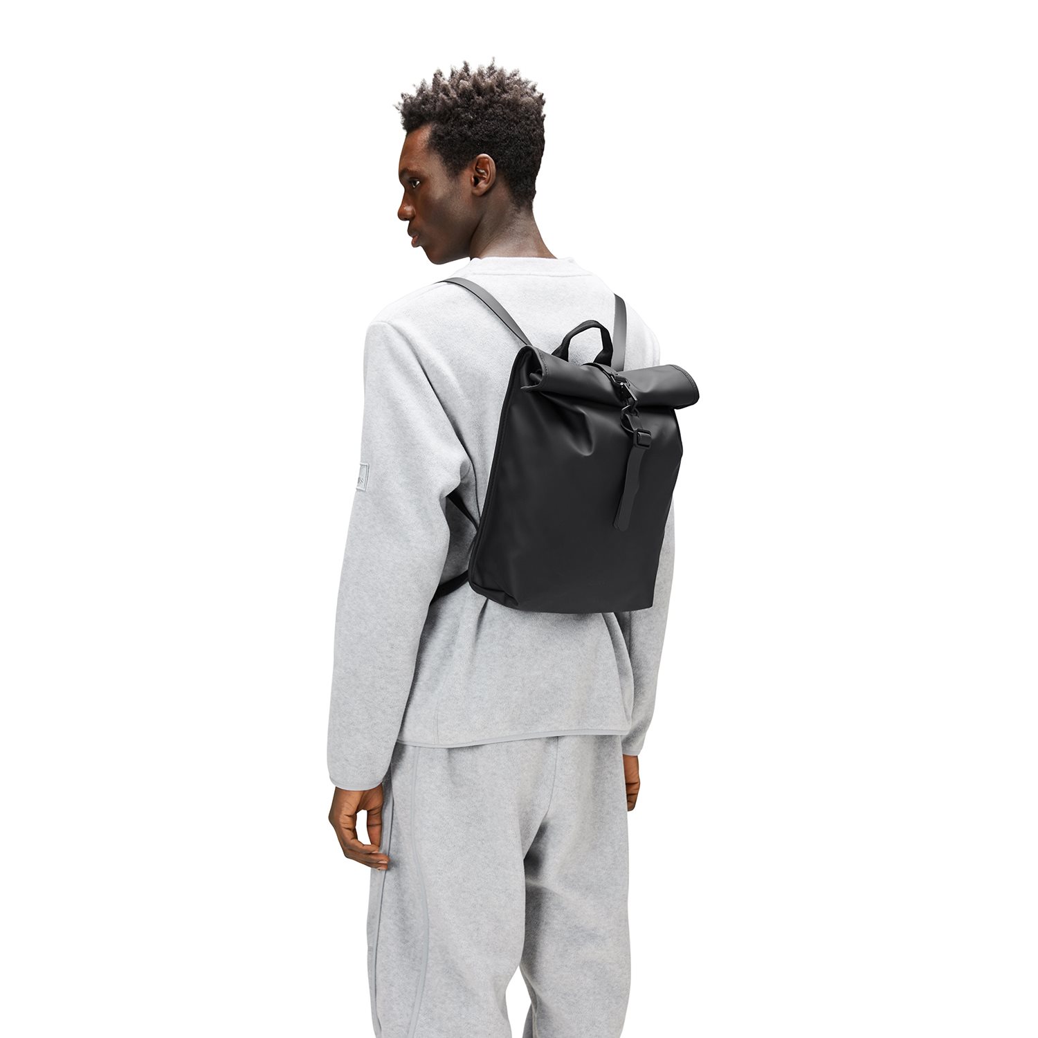 Rains Rolltop Rucksack Mini W3 black