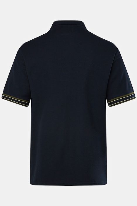 Piqué-Hemd, Halbarm, Buttondown-Kragen, Modern Basic Fit, bis 8 XL