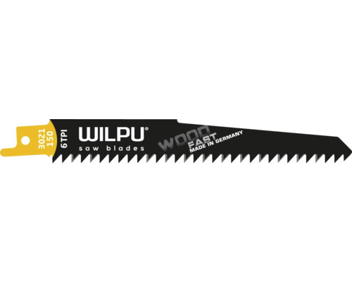 Wilpu reciprozaagblad voor hout, set van 3.