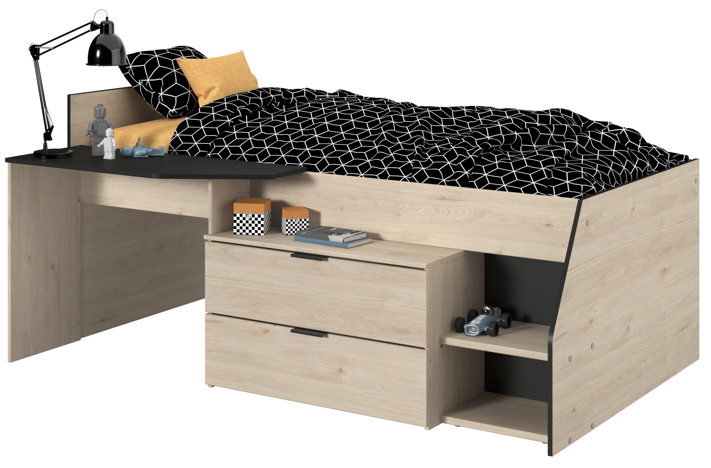 Parisot Multifunktions Hochbett 