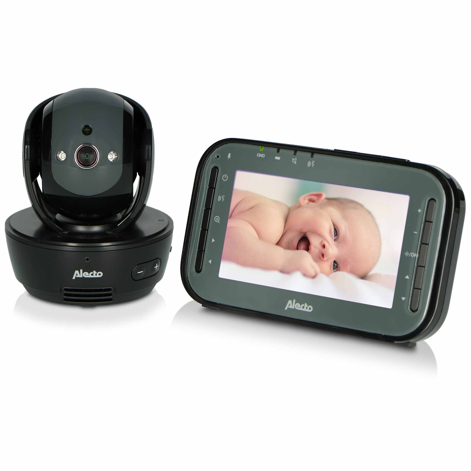 Alecto DVM200M Babyfoon met camera en 4.3 kleurenscherm