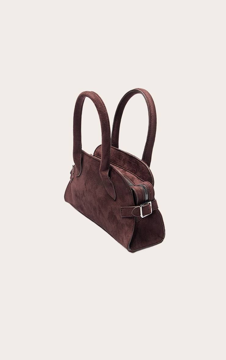 Chocolat Mini Sac À Main En Synthétique