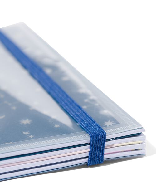 carnet à spirale avec pochette et spirale 16.5x12.5 ligné