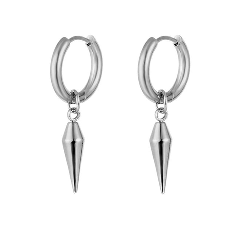 Lilafey - Hoop Drop Oorbel / Clip On Oorbel