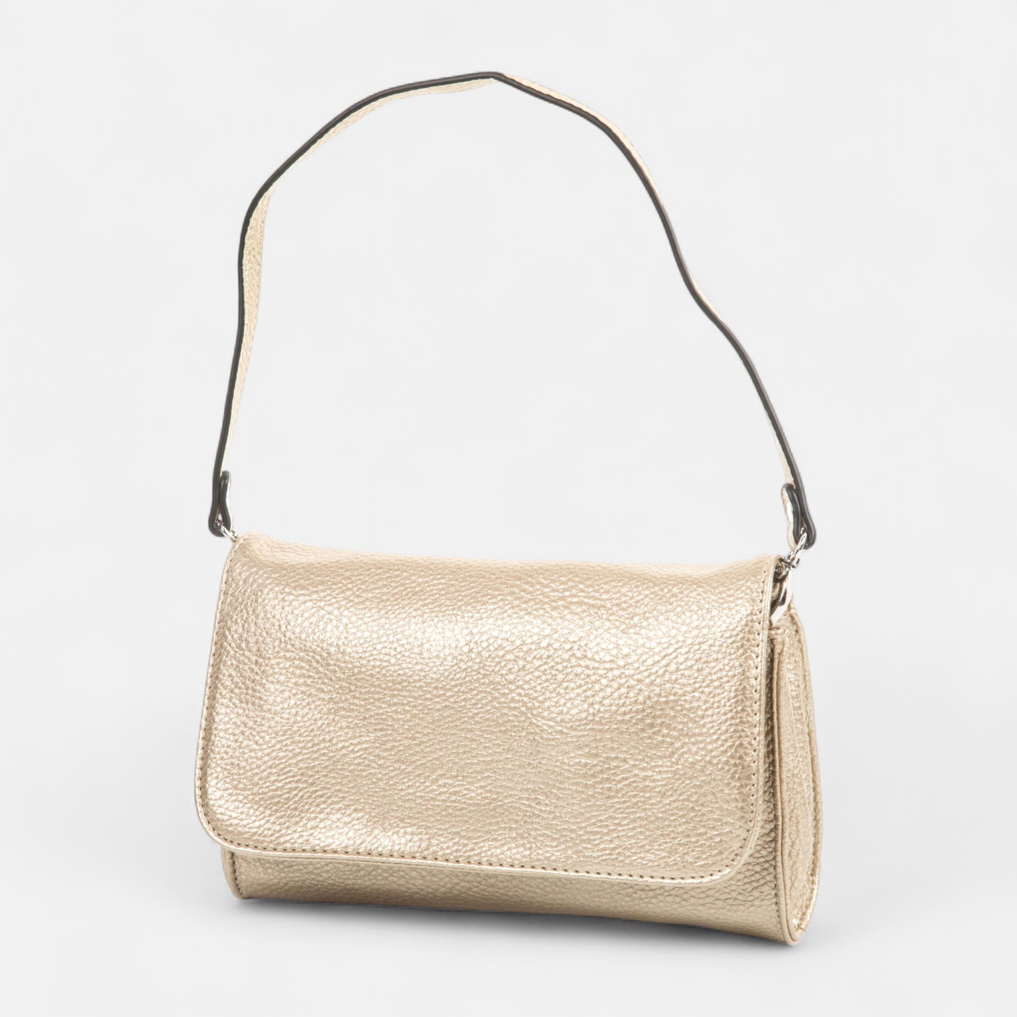 Sac bandoulière or