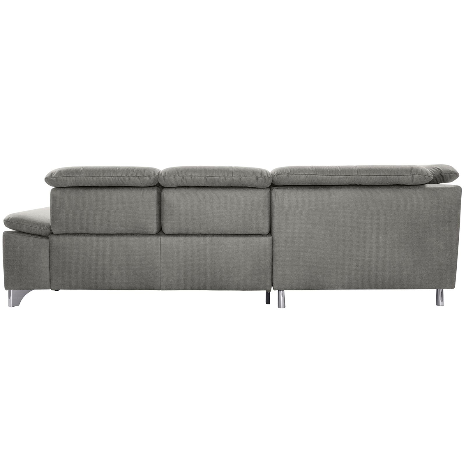 polsterpower Ecksofa - Belle silver - Basismodell - links