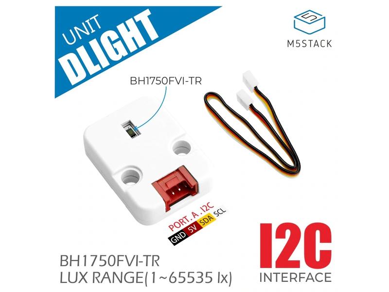 M5Stack Umgebungslicht Sensor BH1750FVI-TR Dlight Unit Ambient Light Sensor