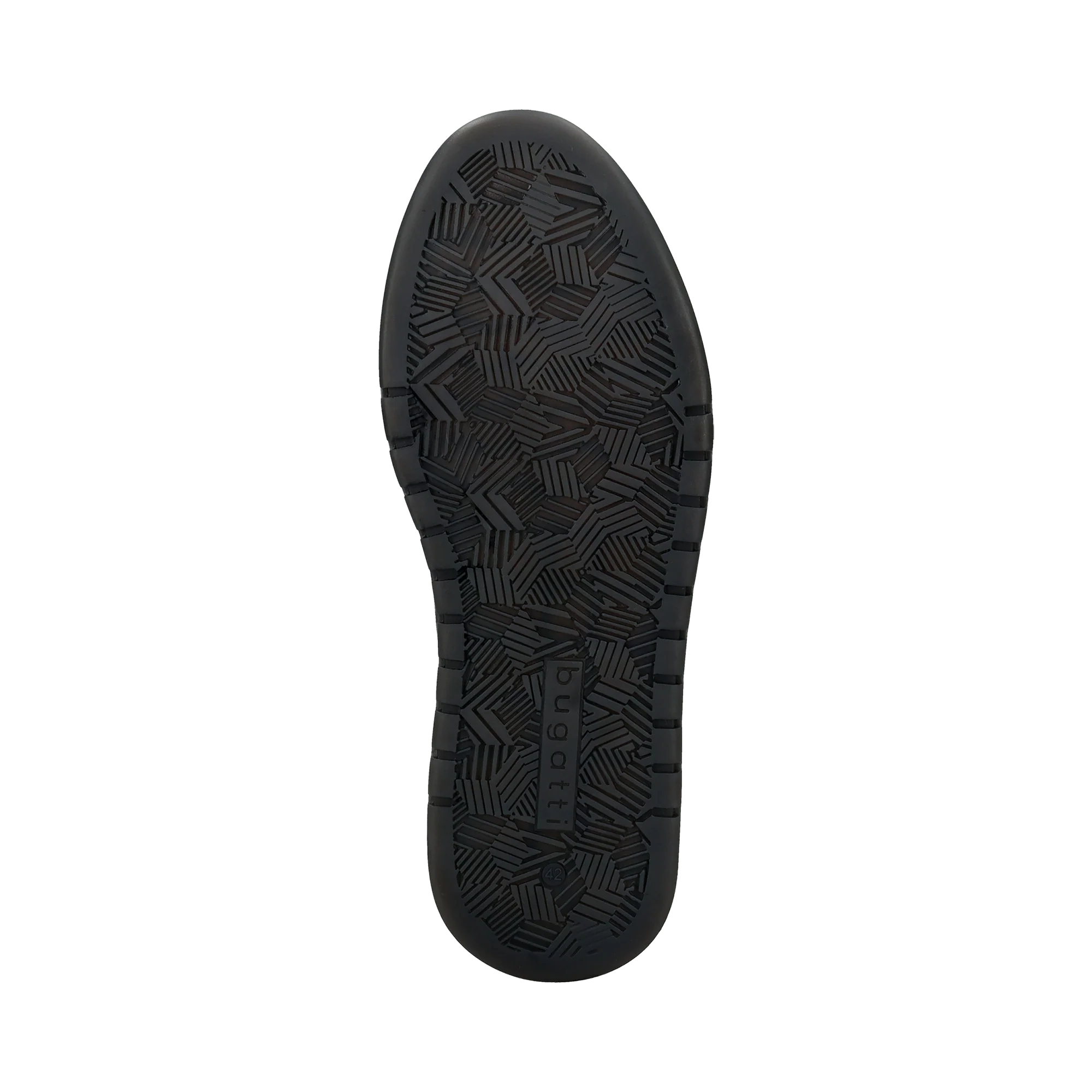 Leder Sneaker schwarz