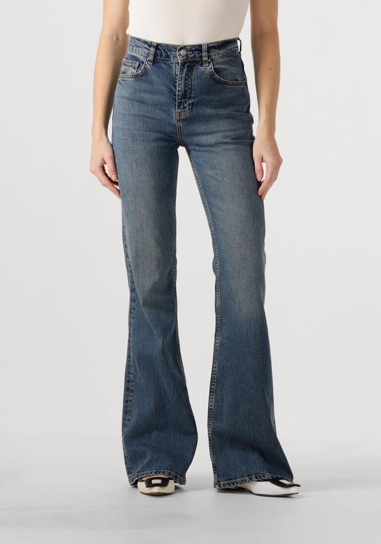 blauwe vanessa bruno flared jeans ethan