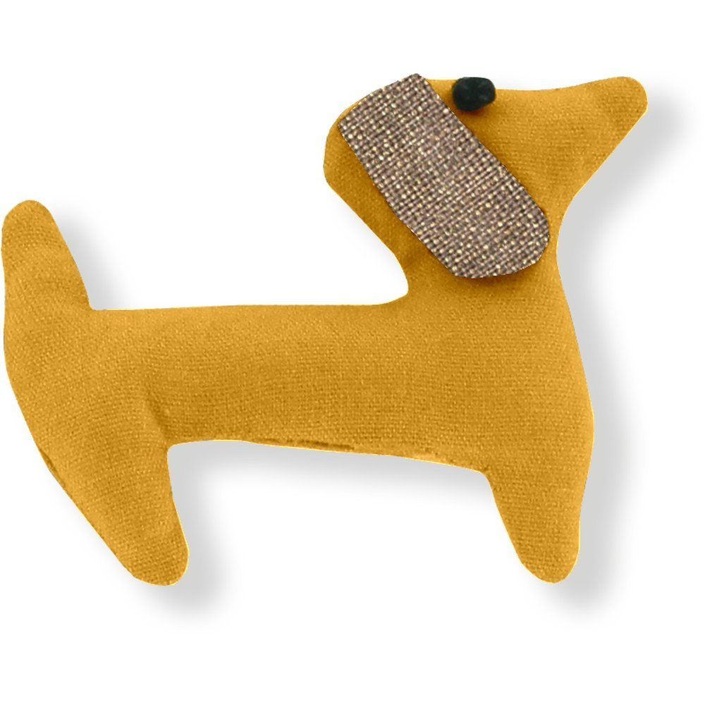 Barrette Basset Jaune Ocre
