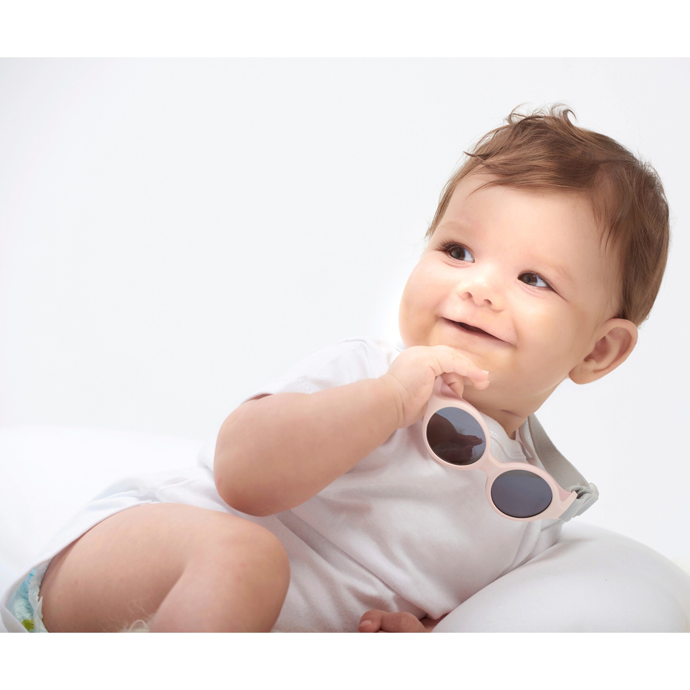 Beaba Sonnenbrille mit Gummiband 0-9 Monate rosa