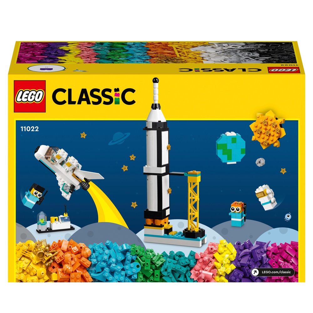 LEGO Classic 11022 Weltraummission Bausteinbox Bauspielzeug