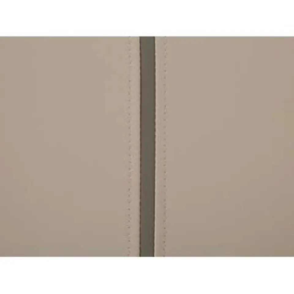 BETIN - Hocker - Beige - Kunstleer