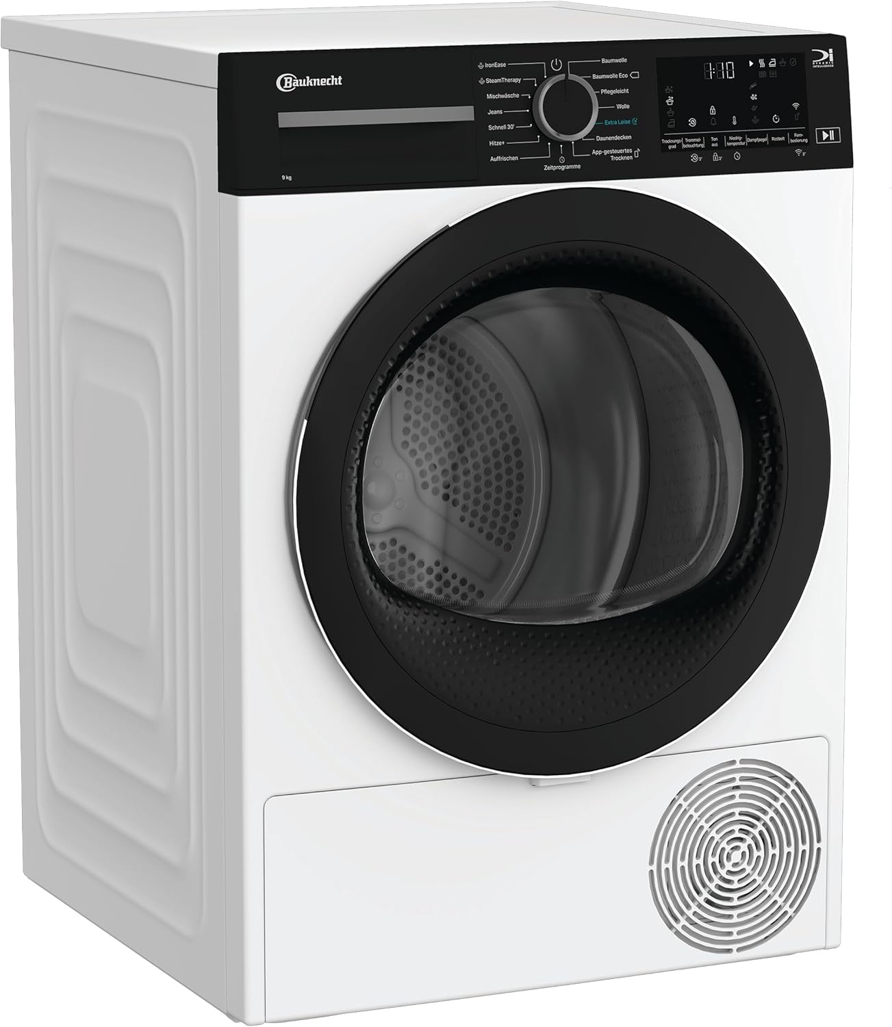 Bauknecht BD 9C WBS Wärmepumpentrockner / 9 kg/Precision Dry - Intelligentes Trocknen/Inverter Motor/Silent Spin – leises Trocknen/HomeWhiz App - schnelle und intuitive Bedienung