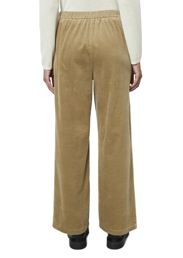 Marc O’Polo Pants, relaxed style, straight fit, Stone hearth