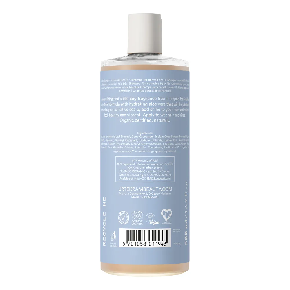 Urtekram Sensitive Scalp Shampoo - 500 ml